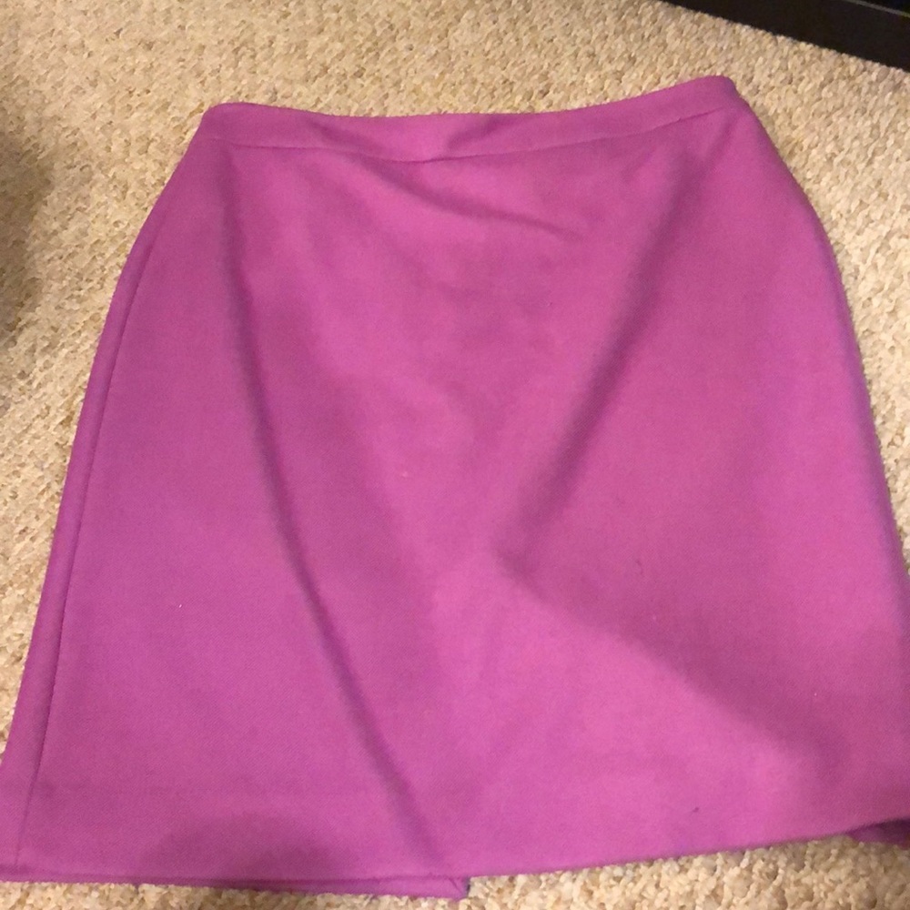 J.Crew Double-Serge Wool Pencil Skirt